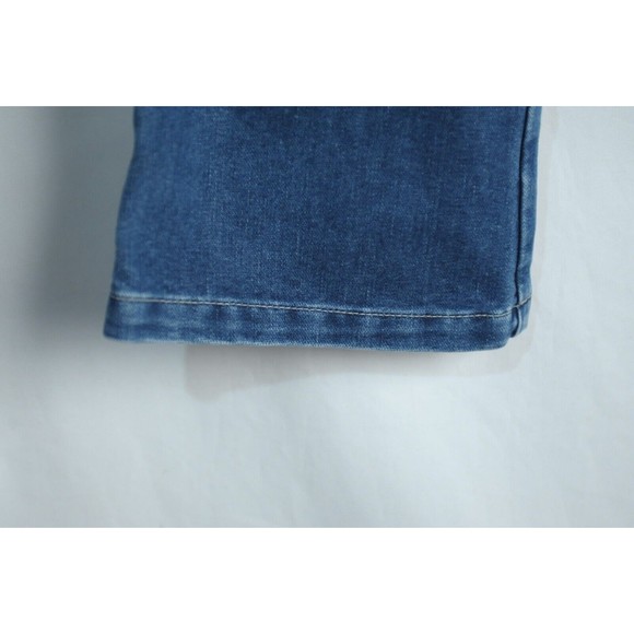 VOLCOM Stone Women's Size 1 Blue Denim Cropped Jeans Medium Wash - Picture 5 of 6